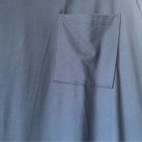 Super soft Zenana navy long sleeve oversized top XL - Picture 4 of 5